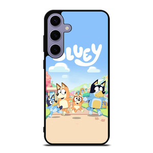 CARTOON BLUEY CHARACTERS Samsung Galaxy S24 Plus Case Cover