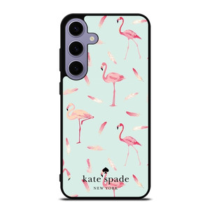 KATE SPADE NEW YORK LOGO FLAMINGOS Samsung Galaxy S24 Plus Case Cover