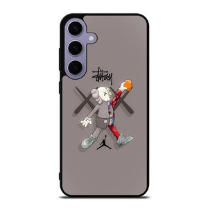 KAWS AIR JORDAN STUSSY Samsung Galaxy S24 Plus Case Cover KAWS AIR JORDAN STUSSY Samsung Galaxy S24 Plus Case Cover