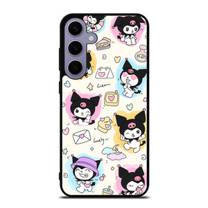 KUROMI SANRIO CARTOON KAWAII Samsung Galaxy S24 Plus Case Cover KUROMI SANRIO CARTOON KAWAII Samsung Galaxy S24 Plus Case Cover
