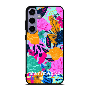 MARIMEKKO FLOWER COLORFUL PATTERN Samsung Galaxy S24 Plus Case Cover