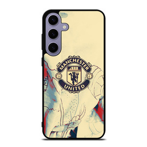 RED DEVILS MANCHESTER UNITED FC LOGO Samsung Galaxy S24 Plus Case Cover