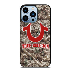 BIG BUDDHA TRUE RELIGION CAMO LOGO iPhone 13 Pro Max Case Cover