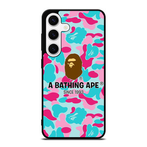 BAPE A BATHING APE CAMO Samsung Galaxy S24 Case Cover