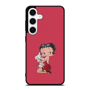 BETTY BOOP AND PUDGY CARTOON Samsung Galaxy S24 Case Cover