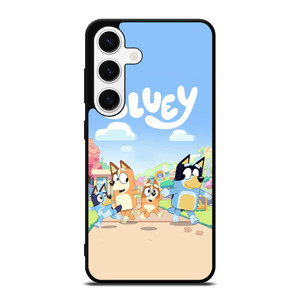 CARTOON BLUEY CHARACTERS Samsung Galaxy S24 Case Cover