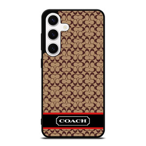 COACH NEW YORK BROWNLOGO PATTERN Samsung Galaxy S24 Case Cover COACH NEW YORK BROWNLOGO PATTERN Samsung Galaxy S24 Case Cover