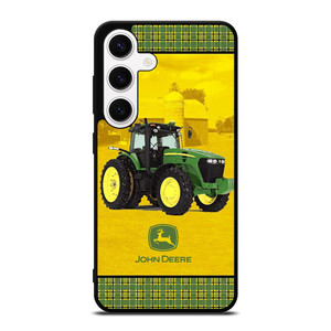 JOHN DEERE TRACTOR COMPANY LOGO Samsung Galaxy S24 Case Cover JOHN DEERE TRACTOR COMPANY LOGO Samsung Galaxy S24 Case Cover
