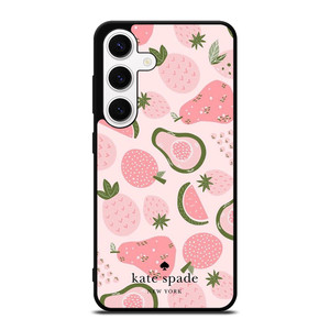 KATE SPADE NEW YORK LOGO FRUITS Samsung Galaxy S24 Case Cover KATE SPADE NEW YORK LOGO FRUITS Samsung Galaxy S24 Case Cover