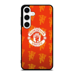 MANCHESTER UNITED FC LOGO RED DEVILS Samsung Galaxy S24 Case Cover