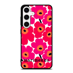 MARIMEKKO UNIKO RED FLOWER Samsung Galaxy S24 Case Cover MARIMEKKO UNIKO RED FLOWER Samsung Galaxy S24 Case Cover