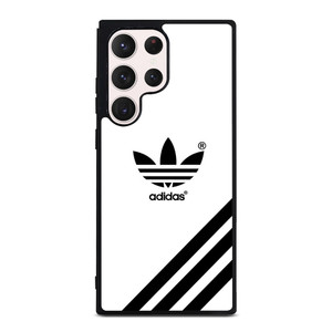 ADIDAS LOGO WHITE CLASSIC STRIPES Samsung Galaxy S23 Ultra Case Cover