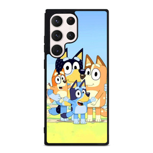 BLUEY CHARACTERS CARTOON Samsung Galaxy S23 Ultra Case Cover