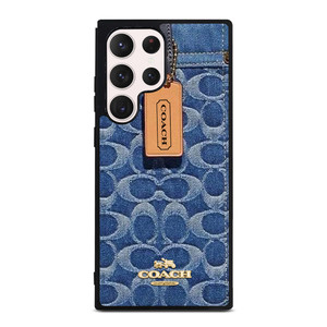 COACH NEW YORK LOGO JEANS BAG Samsung Galaxy S23 Ultra Case Cover COACH NEW YORK LOGO JEANS BAG Samsung Galaxy S23 Ultra Case Cover