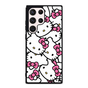 HELLO KITTY FACE COLLAGE Samsung Galaxy S23 Ultra Case Cover HELLO KITTY FACE COLLAGE Samsung Galaxy S23 Ultra Case Cover