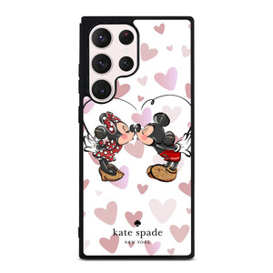 KATE SPADE NEW YORK LOGO MICKEY MINNEY MOUSE DISNEY KISS Samsung Galaxy S23 Ultra Case Cover