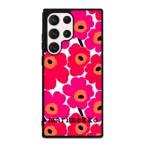 MARIMEKKO UNIKO RED FLOWER Samsung Galaxy S23 Ultra Case Cover MARIMEKKO UNIKO RED FLOWER Samsung Galaxy S23 Ultra Case Cover