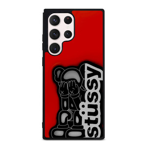 STUSSY X KAWS Samsung Galaxy S23 Ultra Case Cover STUSSY X KAWS Samsung Galaxy S23 Ultra Case Cover