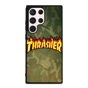 THRASHER CAMO SKATEBOARD MAGAZINE Samsung Galaxy S23 Ultra Case Cover