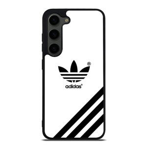 ADIDAS LOGO WHITE CLASSIC STRIPES Samsung Galaxy S23 Plus Case Cover ADIDAS LOGO WHITE CLASSIC STRIPES Samsung Galaxy S23 Plus Case Cover