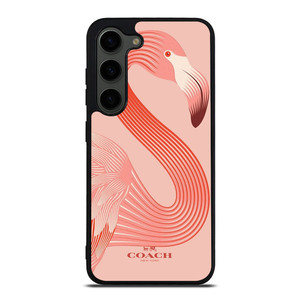 COACH NEW YORK LOGO FLAMINGO ICON Samsung Galaxy S23 Plus Case Cover COACH NEW YORK LOGO FLAMINGO ICON Samsung Galaxy S23 Plus Case Cover