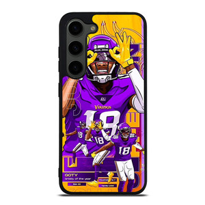 JUSTIN JEFFERSON MINNESOTA VIKINGS NFL Samsung Galaxy S23 Plus Case Cover JUSTIN JEFFERSON MINNESOTA VIKINGS NFL Samsung Galaxy S23 Plus Case Cover