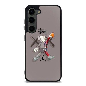 KAWS AIR JORDAN STUSSY Samsung Galaxy S23 Plus Case Cover KAWS AIR JORDAN STUSSY Samsung Galaxy S23 Plus Case Cover