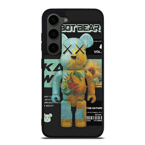 KAWS ROBOT BEAR MASA Samsung Galaxy S23 Plus Case Cover KAWS ROBOT BEAR MASA Samsung Galaxy S23 Plus Case Cover