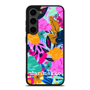 MARIMEKKO FLOWER COLORFUL PATTERN Samsung Galaxy S23 Plus Case Cover MARIMEKKO FLOWER COLORFUL PATTERN Samsung Galaxy S23 Plus Case Cover