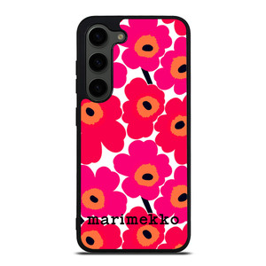 MARIMEKKO UNIKO RED FLOWER Samsung Galaxy S23 Plus Case Cover MARIMEKKO UNIKO RED FLOWER Samsung Galaxy S23 Plus Case Cover