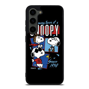 SNOOPY FACES THE PEANUTS CARTOON Samsung Galaxy S23 Plus Case Cover SNOOPY FACES THE PEANUTS CARTOON Samsung Galaxy S23 Plus Case Cover