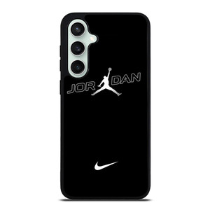 AIR JORDAN NIKE BLACK WHITE Samsung Galaxy S23 FE Case Cover