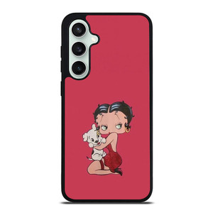 BETTY BOOP AND PUDGY CARTOON Samsung Galaxy S23 FE Case Cover BETTY BOOP AND PUDGY CARTOON Samsung Galaxy S23 FE Case Cover