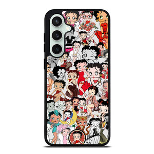 BETTY BOOP CARTOON COLLAGE Samsung Galaxy S23 FE Case Cover BETTY BOOP CARTOON COLLAGE Samsung Galaxy S23 FE Case Cover
