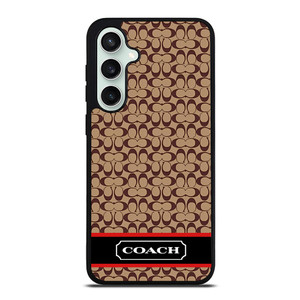 COACH NEW YORK BROWNLOGO PATTERN Samsung Galaxy S23 FE Case Cover COACH NEW YORK BROWNLOGO PATTERN Samsung Galaxy S23 FE Case Cover