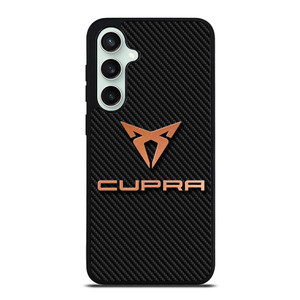 CUPRA CAR LOGO CARBON Samsung Galaxy S23 FE Case Cover CUPRA CAR LOGO CARBON Samsung Galaxy S23 FE Case Cover