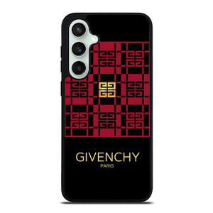 GIVENCHY PARIS LOGO RED GOLD Samsung Galaxy S23 FE Case Cover