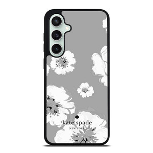 KATE SPADE NEW YORK LOGO FLORAL GRAY Samsung Galaxy S23 FE Case Cover