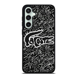 LACOSTE LOGO BLACK AND WHITE Samsung Galaxy S23 FE Case Cover