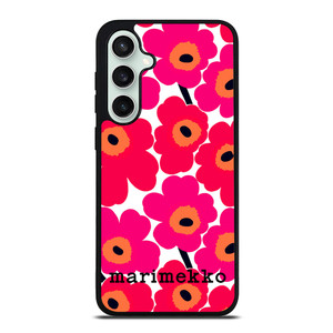 MARIMEKKO UNIKO RED FLOWER Samsung Galaxy S23 FE Case Cover MARIMEKKO UNIKO RED FLOWER Samsung Galaxy S23 FE Case Cover