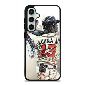 RONALD ACUNA JR 13 ATLANTA BRAVES Samsung Galaxy S23 FE Case Cover RONALD ACUNA JR 13 ATLANTA BRAVES Samsung Galaxy S23 FE Case Cover