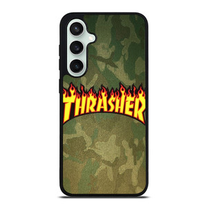 THRASHER CAMO SKATEBOARD MAGAZINE Samsung Galaxy S23 FE Case Cover THRASHER CAMO SKATEBOARD MAGAZINE Samsung Galaxy S23 FE Case Cover