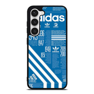 ADIDAS SHOES LOGO BLUE Samsung Galaxy S23 Case Cover