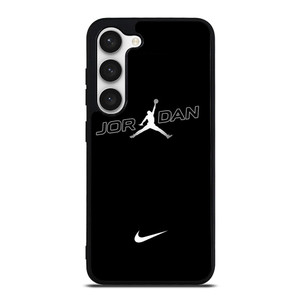AIR JORDAN NIKE BLACK WHITE Samsung Galaxy S23 Case Cover AIR JORDAN NIKE BLACK WHITE Samsung Galaxy S23 Case Cover