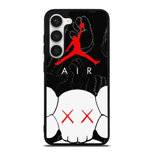 AIR JORDAN X KAWS LOGO Samsung Galaxy S23 Case Cover AIR JORDAN X KAWS LOGO Samsung Galaxy S23 Case Cover