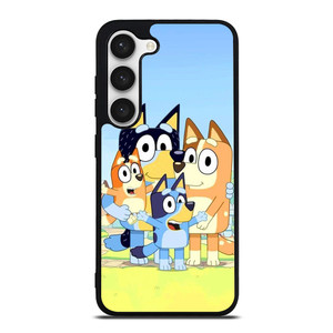 BLUEY CHARACTERS CARTOON Samsung Galaxy S23 Case Cover