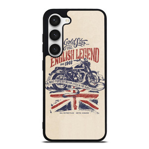 BSA MOTORCYCLE BRITISH GOLD STAR Samsung Galaxy S23 Case Cover