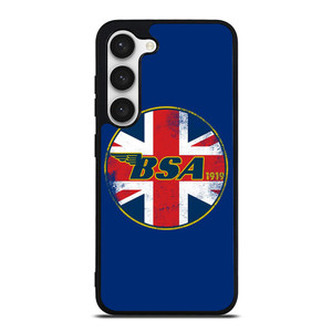 BSA MOTORCYCLE LOGO 1919 UNION JACK Samsung Galaxy S23 Case Cover BSA MOTORCYCLE LOGO 1919 UNION JACK Samsung Galaxy S23 Case Cover