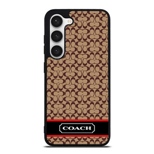 COACH NEW YORK BROWNLOGO PATTERN Samsung Galaxy S23 Case Cover COACH NEW YORK BROWNLOGO PATTERN Samsung Galaxy S23 Case Cover