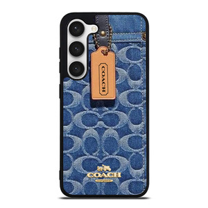 COACH NEW YORK LOGO JEANS BAG Samsung Galaxy S23 Case Cover COACH NEW YORK LOGO JEANS BAG Samsung Galaxy S23 Case Cover